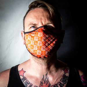 Cloth Facemask: 3D Checkerboard